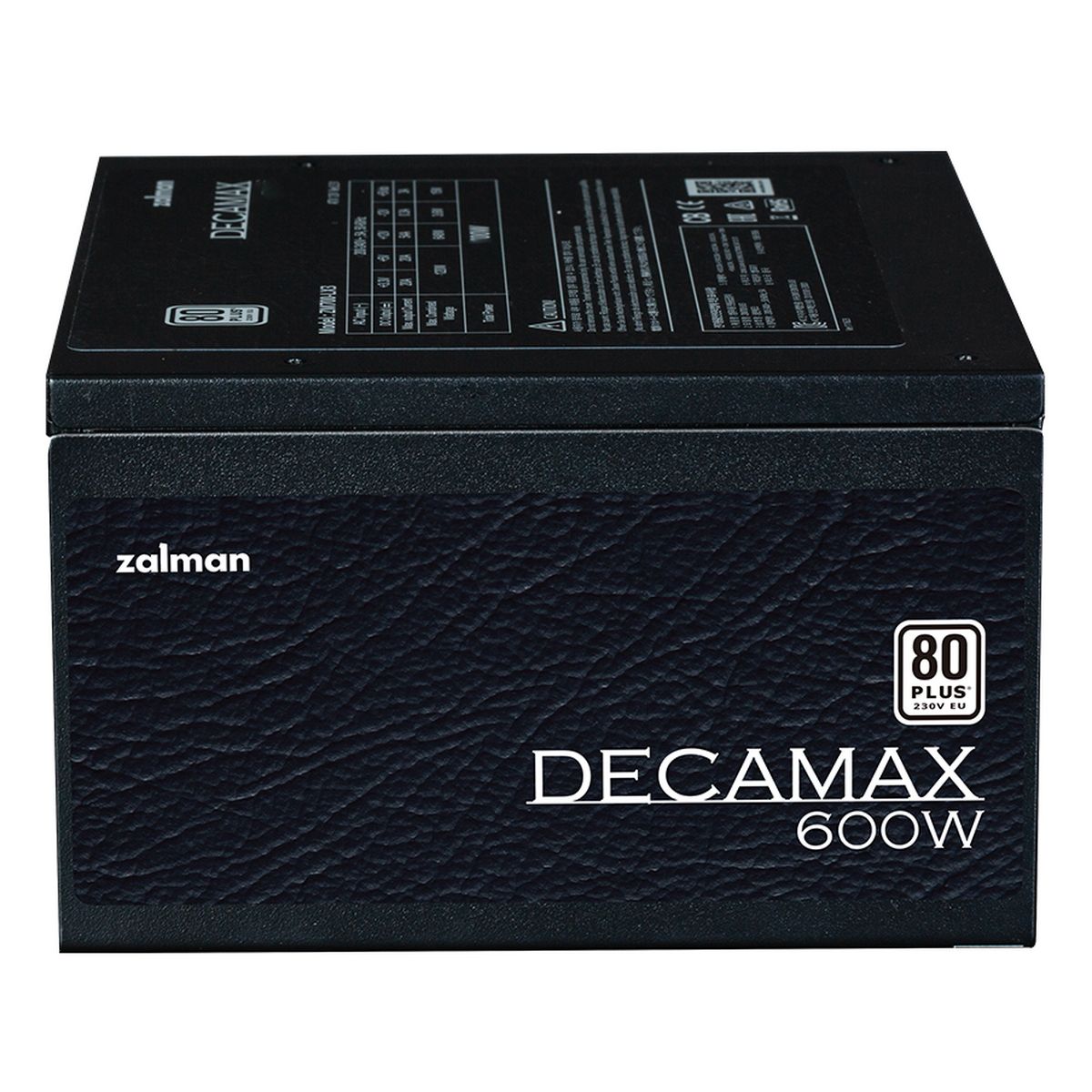 Блок питания Zalman DecaMax 600W 80+ (White), черный