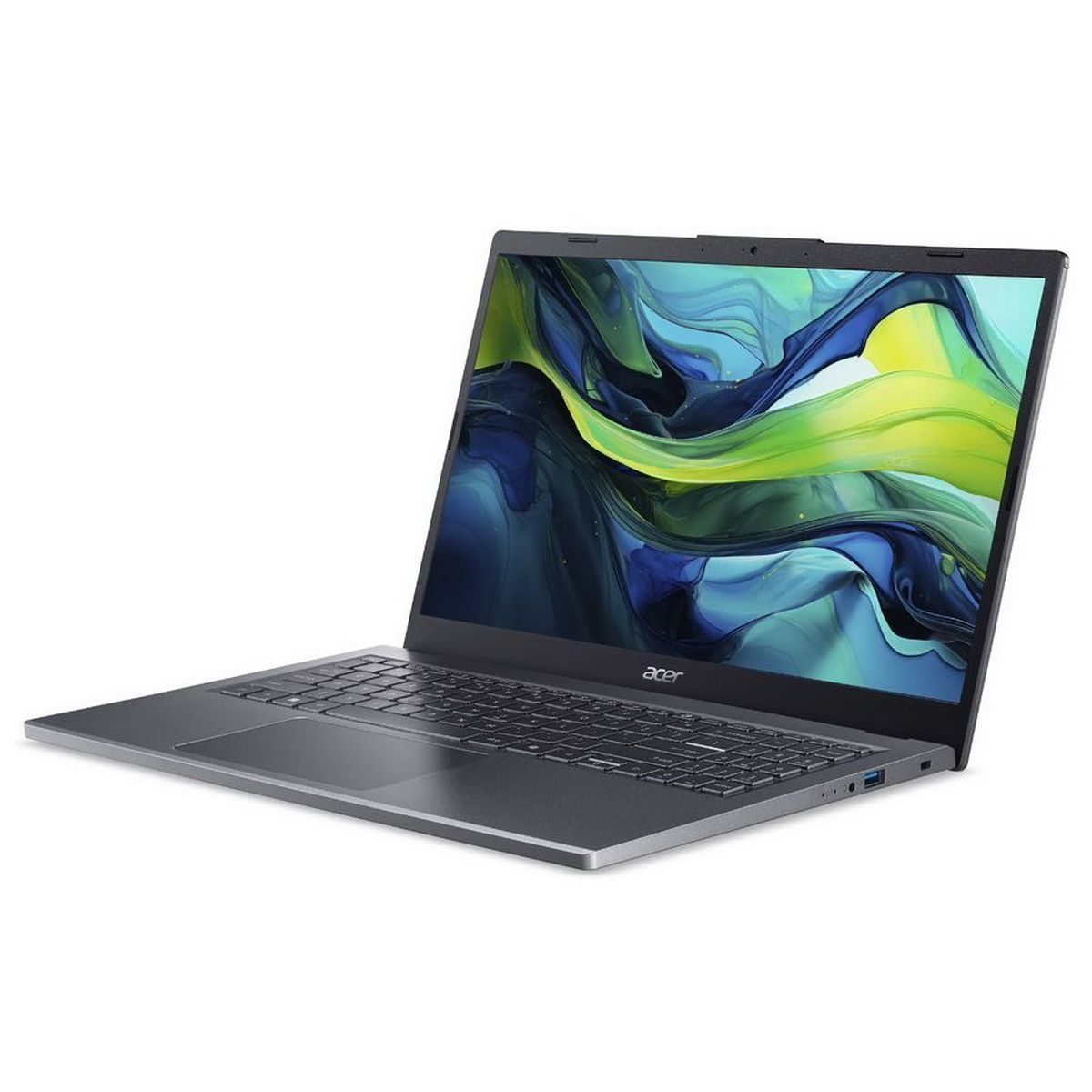 Ноутбук Acer Aspire 15 A15-51M-51VS Intel Core 5 120U/16Gb/SSD512Gb/15.6"/IPS/FHD/60Hz/NoOS/Iron (NX.KXRCD.004)