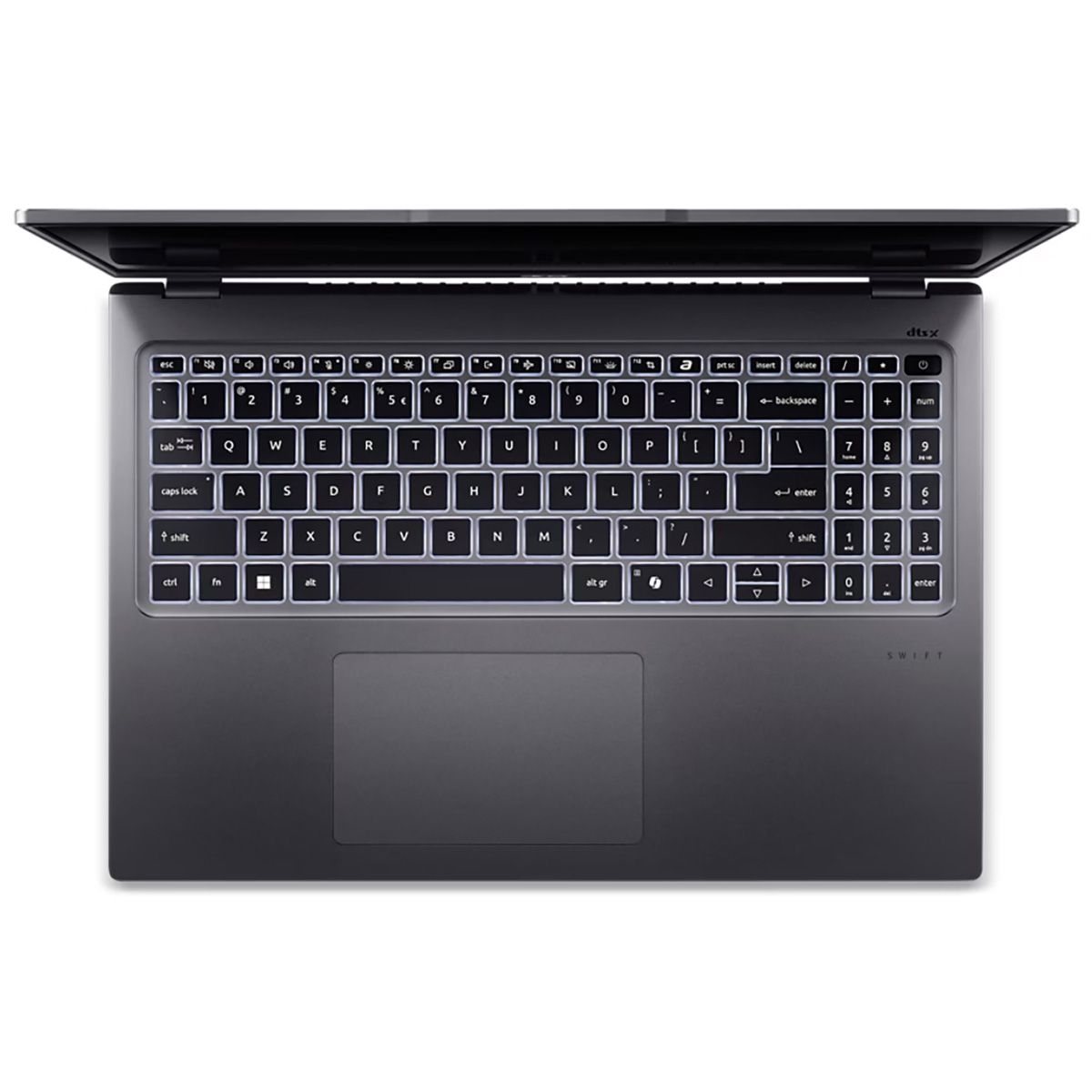 Ноутбук Acer Swift Go 16 SFG16-72-790F Intel Core Ultra 7 155H/16Gb/SSD1024Gb/16"/IPS/QHD+/60Hz/Win11/Iron (NX.KUBCD.001)