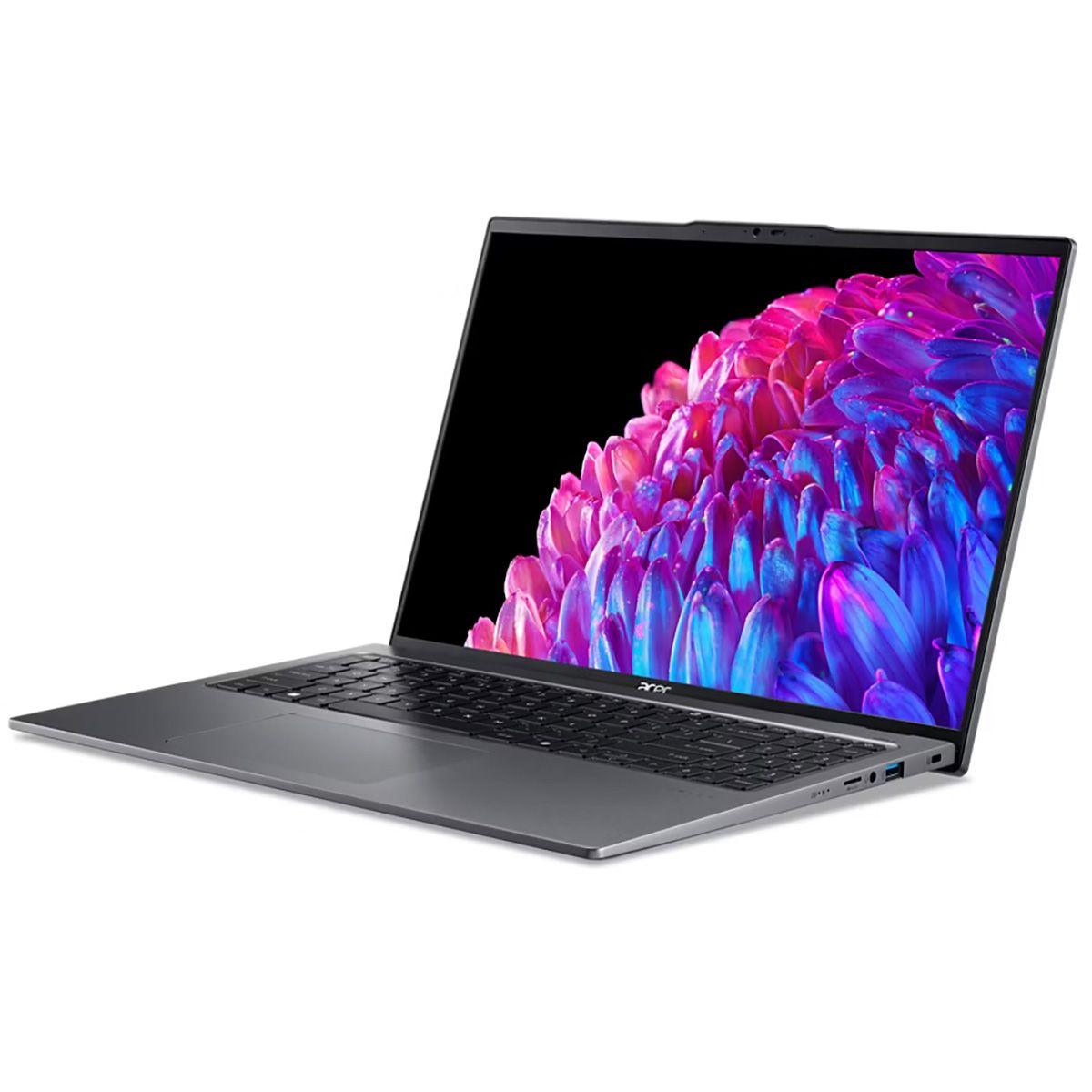 Ноутбук Acer Swift Go 16 SFG16-72-709R Intel Core Ultra 7 155H/16Gb/SSD1024Gb/16"/OLED/WQXGA+/120Hz/Win11/Iron (NX.KSHCD.002)