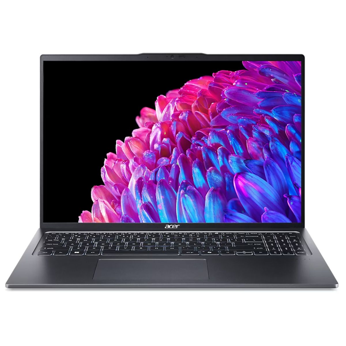 Ноутбук Acer Swift Go 16 SFG16-72-709R Intel Core Ultra 7 155H/16Gb/SSD1024Gb/16"/OLED/WQXGA+/120Hz/Win11/Iron (NX.KSHCD.002)