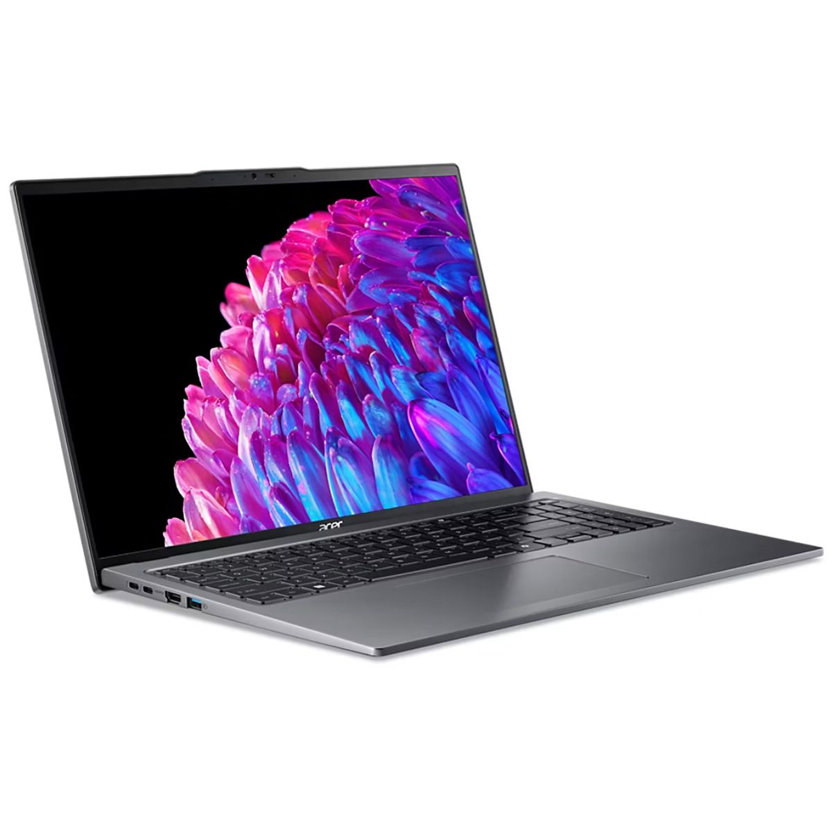Ноутбук Acer Swift Go 16 SFG16-72-709R Intel Core Ultra 7 155H/16Gb/SSD1024Gb/16"/OLED/WQXGA+/120Hz/Win11/Iron (NX.KSHCD.002)