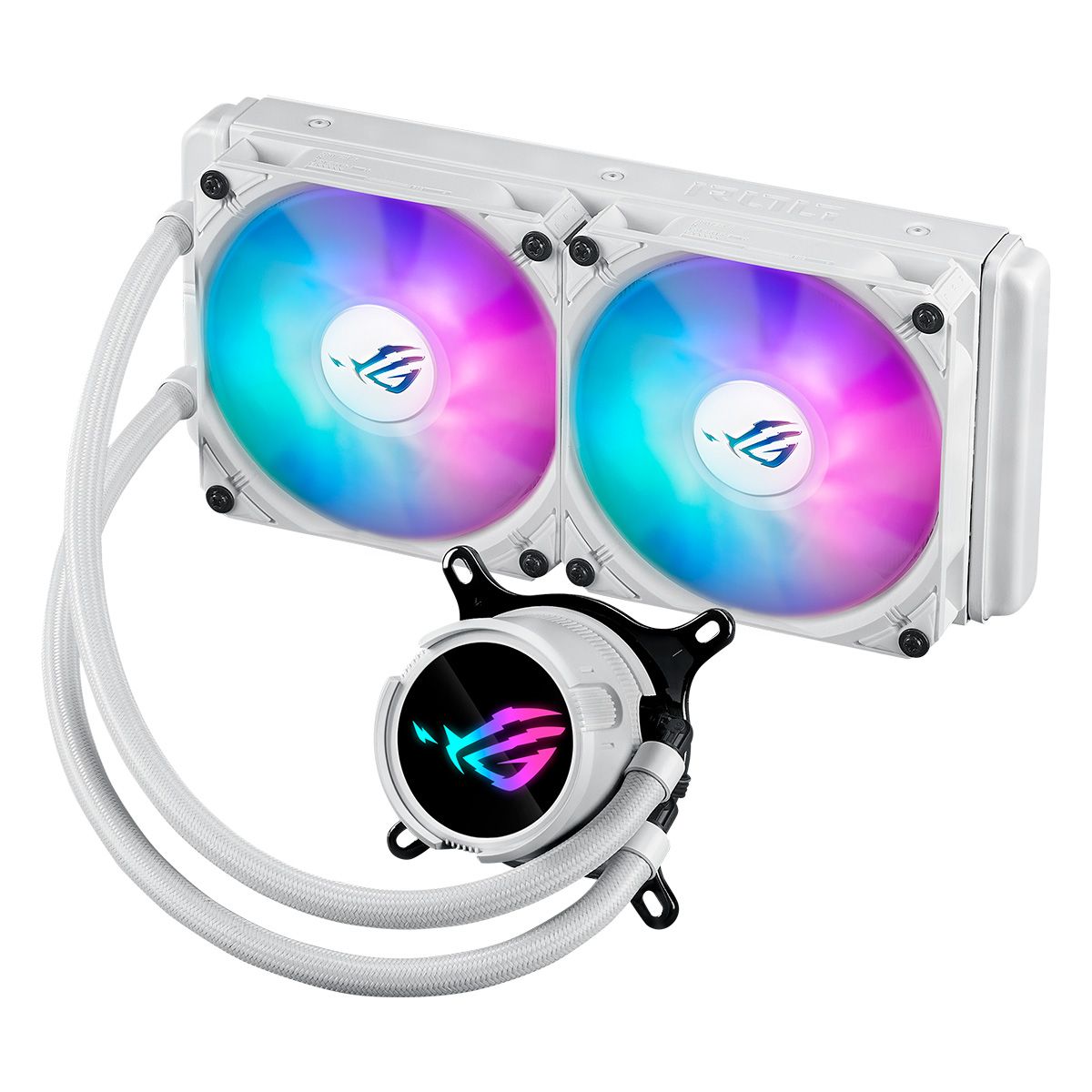 Жидкостная система охлаждения ASUS ROG STRIX LC III 240 ARGB WHT /AIO COOLER,ASETEK,SIGRID V2, ARGB