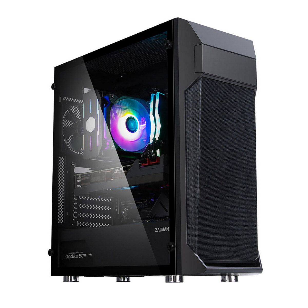 Корпус Zalman Z1 PLUS ATX Mid Tower PC Case, ODD