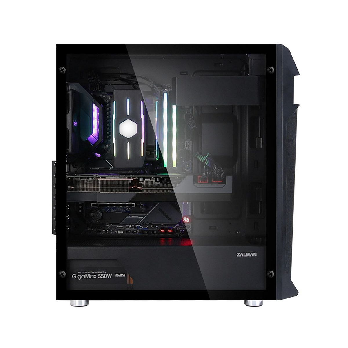 Корпус Zalman Z1 PLUS ATX Mid Tower PC Case, ODD