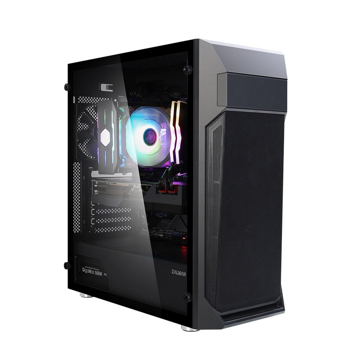 Корпус Zalman Z1 PLUS ATX Mid Tower PC Case, ODD