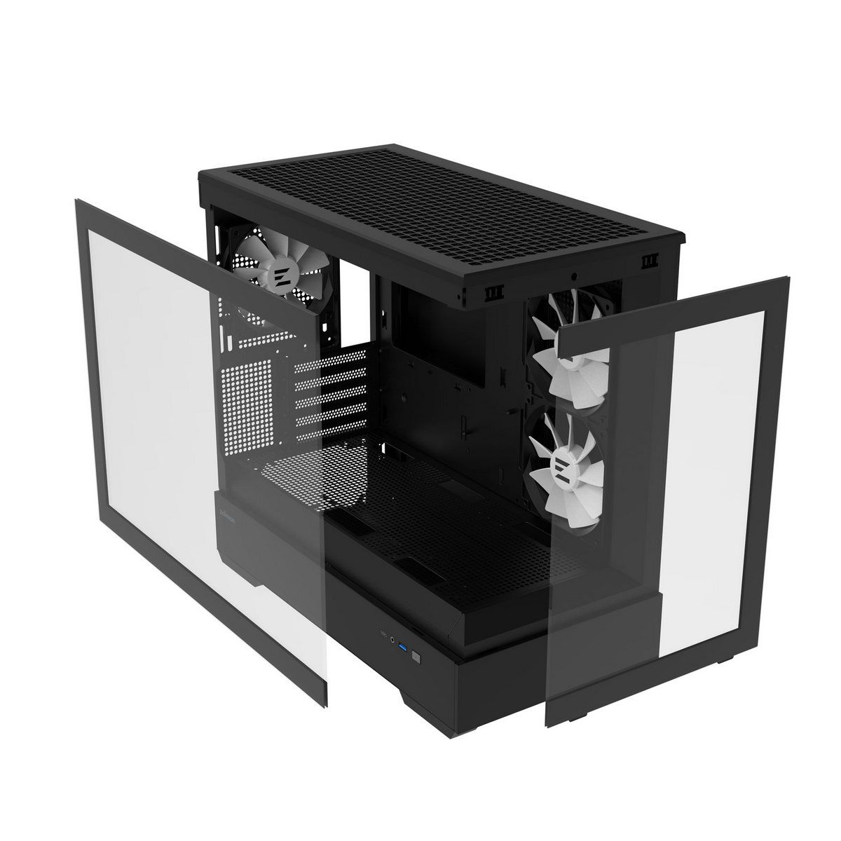 Корпус Zalman mATX Mini Tower PC Case,120mm ARGB Fanx3