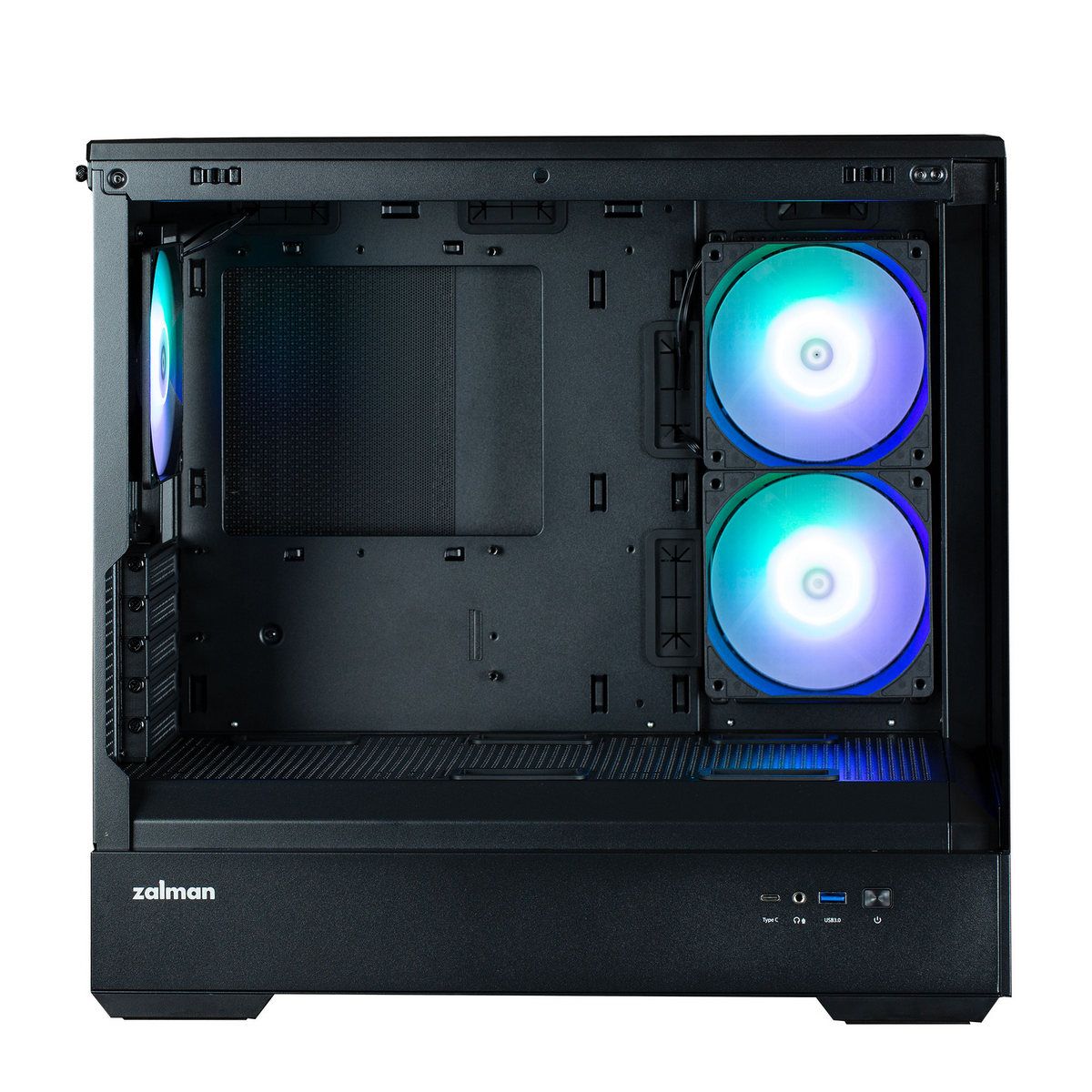 Корпус Zalman mATX Mini Tower PC Case,120mm ARGB Fanx3