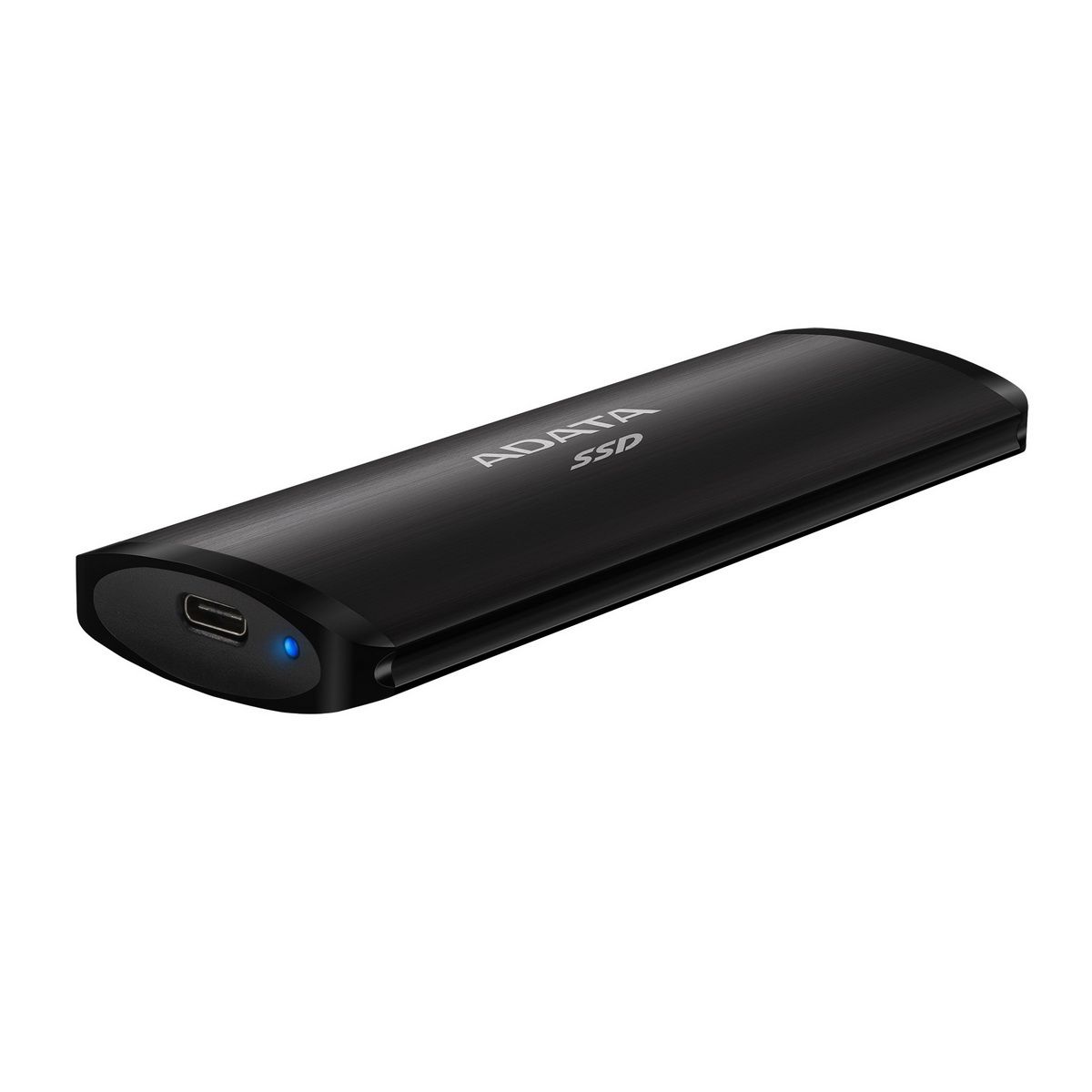 Твердотельный накопитель SSD ADATA SE760 Black External ASE760-2TU32G2-CBK 2TB 1.8" USB 3.2 Gen 2 Type-C, USB 3.2 Type-C to C cable,USB 3.2 Type-C to A cable, Quick Start Guide, RTL