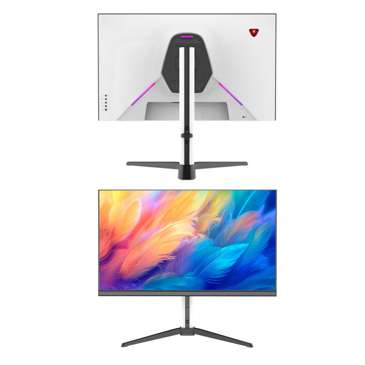 Монитор 27" Lime C270Y White-Black (IPS, 2560x1440, 2xHDMI+2xDP+Audio out +DC, 1 ms, 178°/178°, 300 cd/m, 1000:1, 180Hz, MM, Pivot, Freesync/G-sync, Flat)