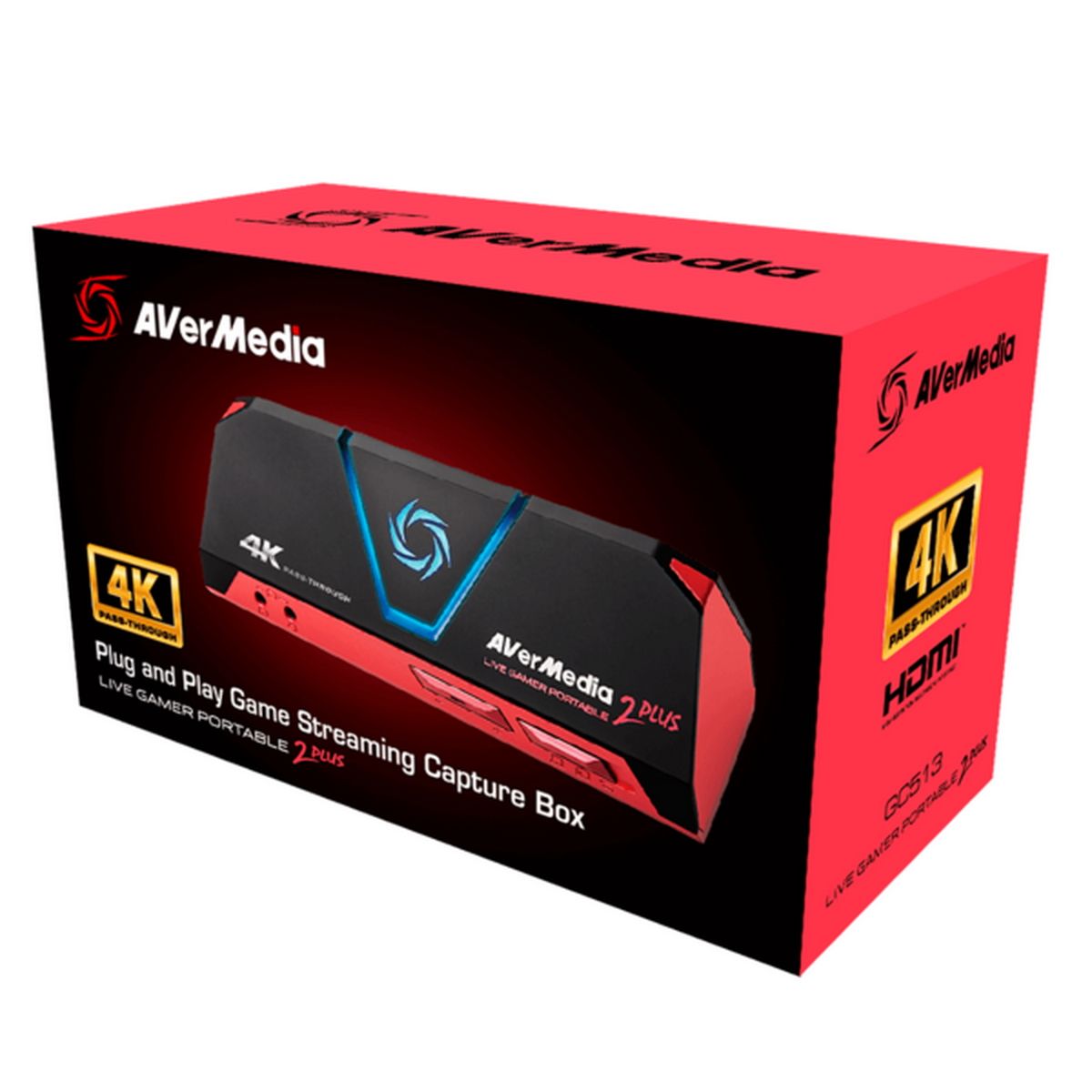 Устройство видеозахвата внешнее AVER Media Live Gamer Portable 2 Plus (LGP2 Plus),(GC513), RTL {10} (678623)