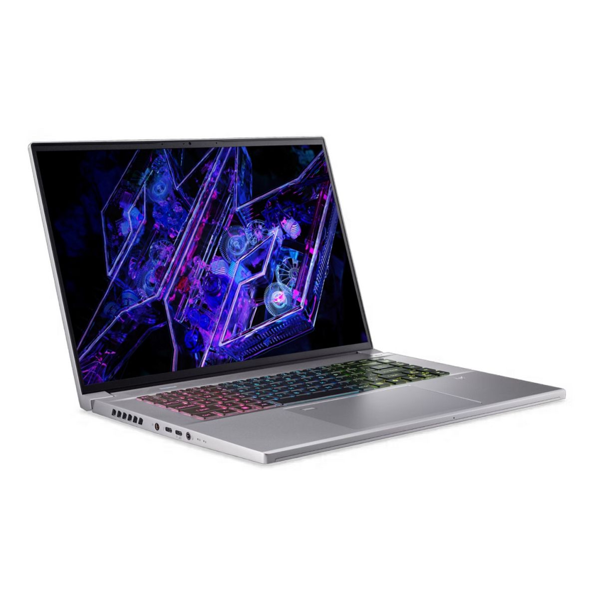 Ноутбук Acer Predator Triton Neo 16 PTN16-51-936A Intel Core Ultra 9 185H/32Gb/SSD2Tb/RTX4070 8Gb/16"/IPS/WQXGA+/165Hz/Win11/Silver (NH.QPPCD.002)
