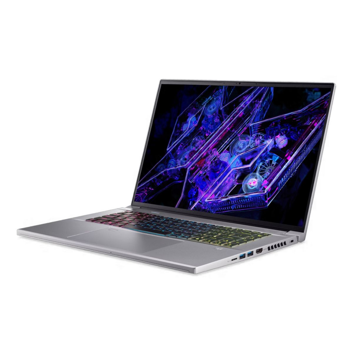Ноутбук Acer Predator Triton Neo 16 PTN16-51-936A Intel Core Ultra 9 185H/32Gb/SSD2Tb/RTX4070 8Gb/16"/IPS/WQXGA+/165Hz/Win11/Silver (NH.QPPCD.002)