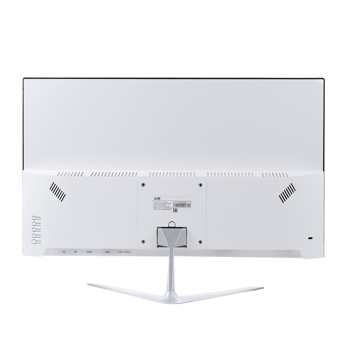 Монитор 23.8" Lime Z238Z V2 White (IPS, 1920*1080, VGA+HDMI+DP+Audio out +DC, 4 ms, 178°/178°, 250 cd/m, 1000:1 (100M:1), 100Hz, Flat)