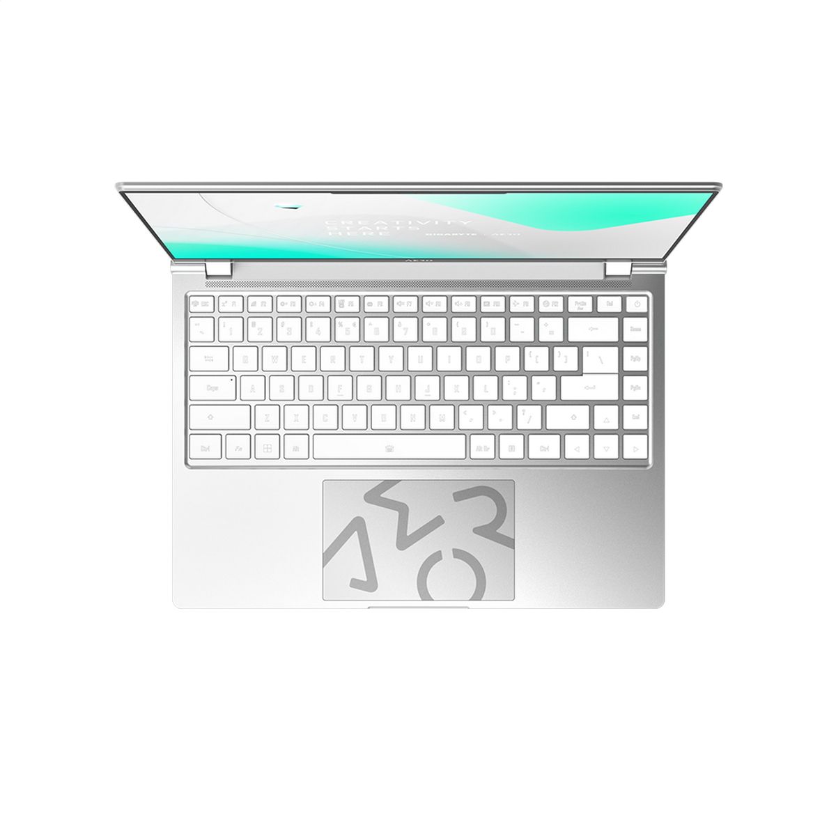 Ноутбук AERO 14 Core i7-13700H/16Gb/SSD1Tb/RTX 4050 6Gb/14"/OLED/QHD+/90Hz/noOS/silver (BMF-72KZBB4SD)