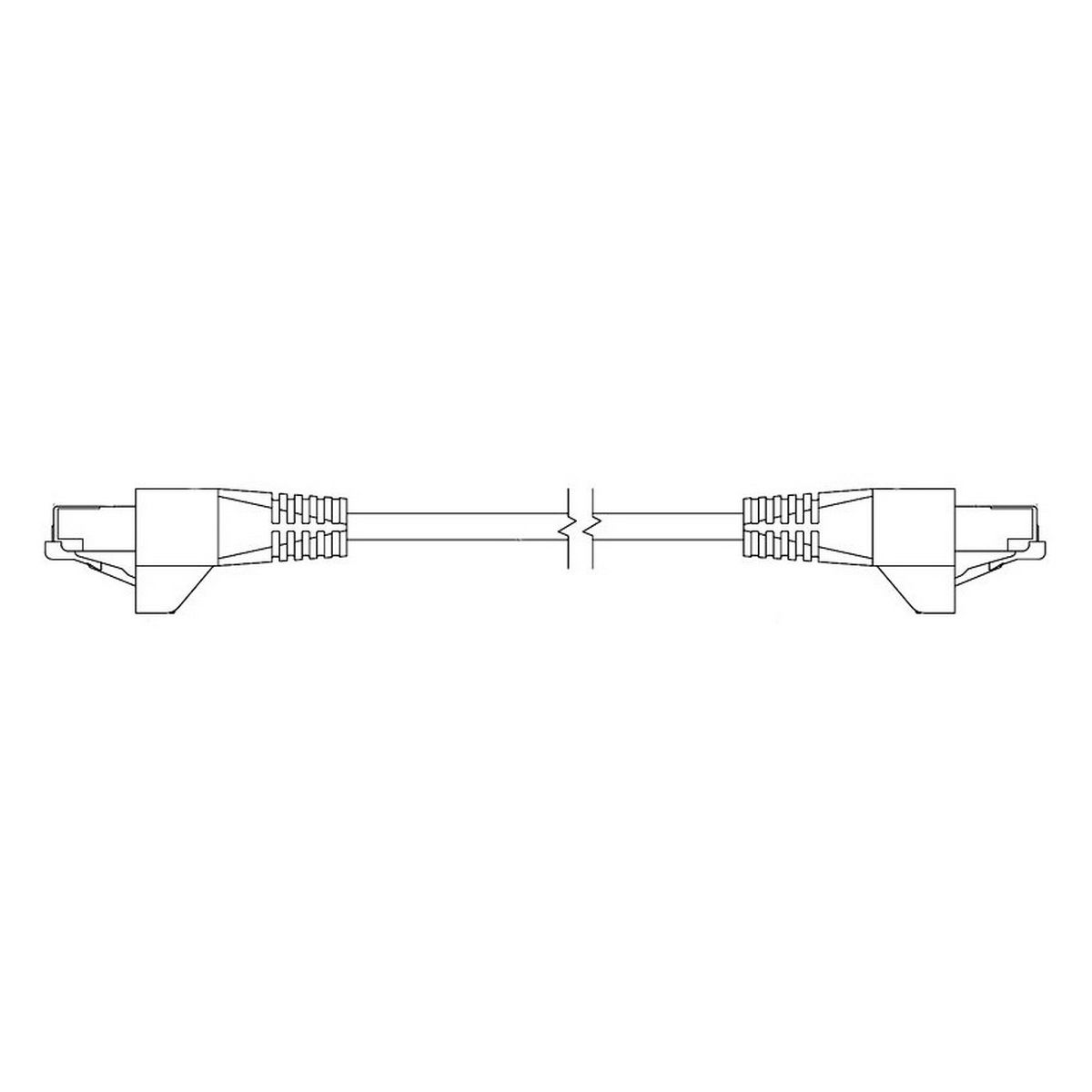 Кабельная сборка Hyperline PC-LPM-STP-RJ45-RJ45-C6a-1M-LSZH-GY Патч-корд F/UTP, экранированный, Cat.6a (100% Fluke Component Tested), LSZH, 1м, серый