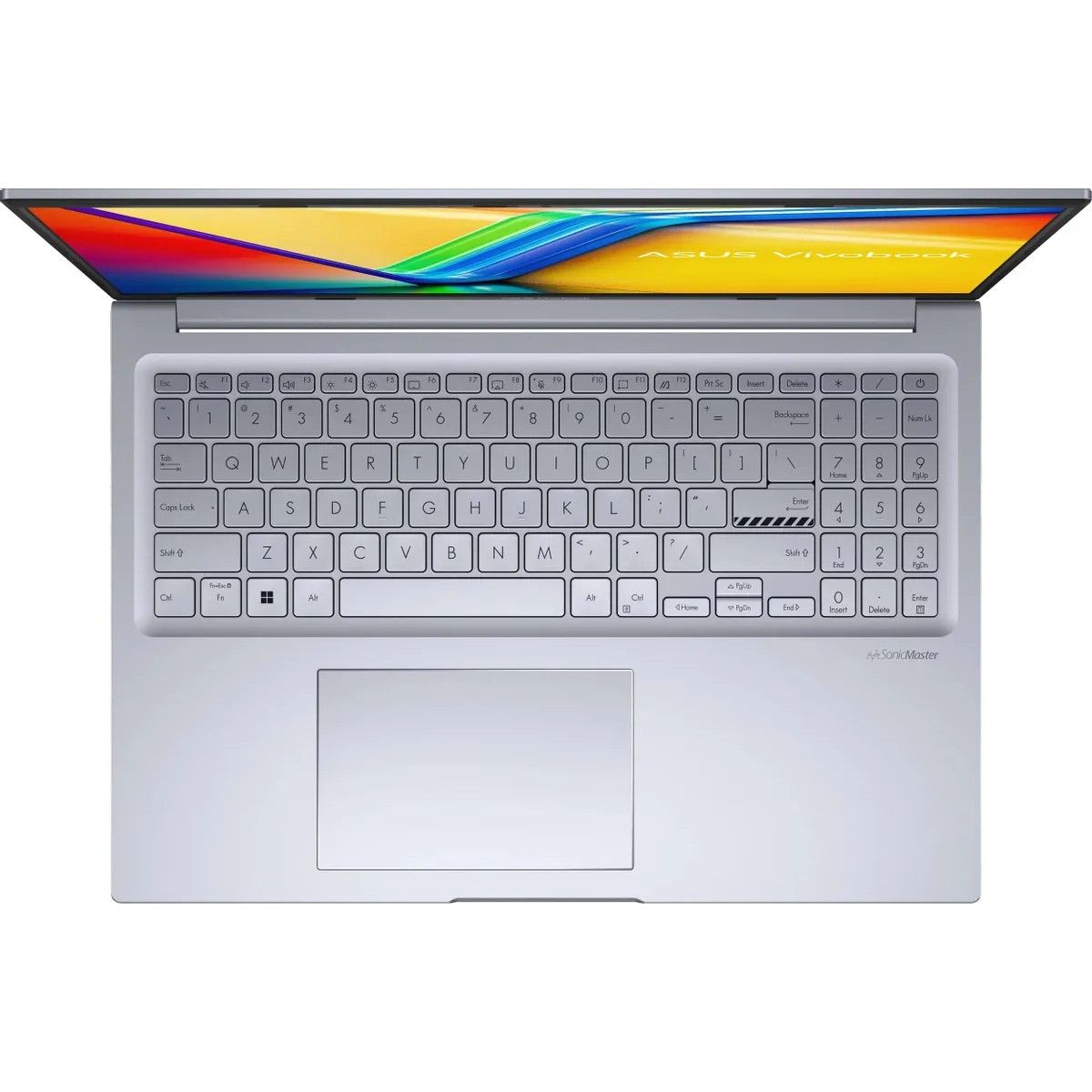Ноутбук ASUS Vivobook 16X K3605ZC-N1154 Core i5-12500H/16Gb/SSD512Gb/RTX3050 4Gb/16"/IPS/WUXGA/120Hz/NoOS/Silver (90NB11F2-M00660)