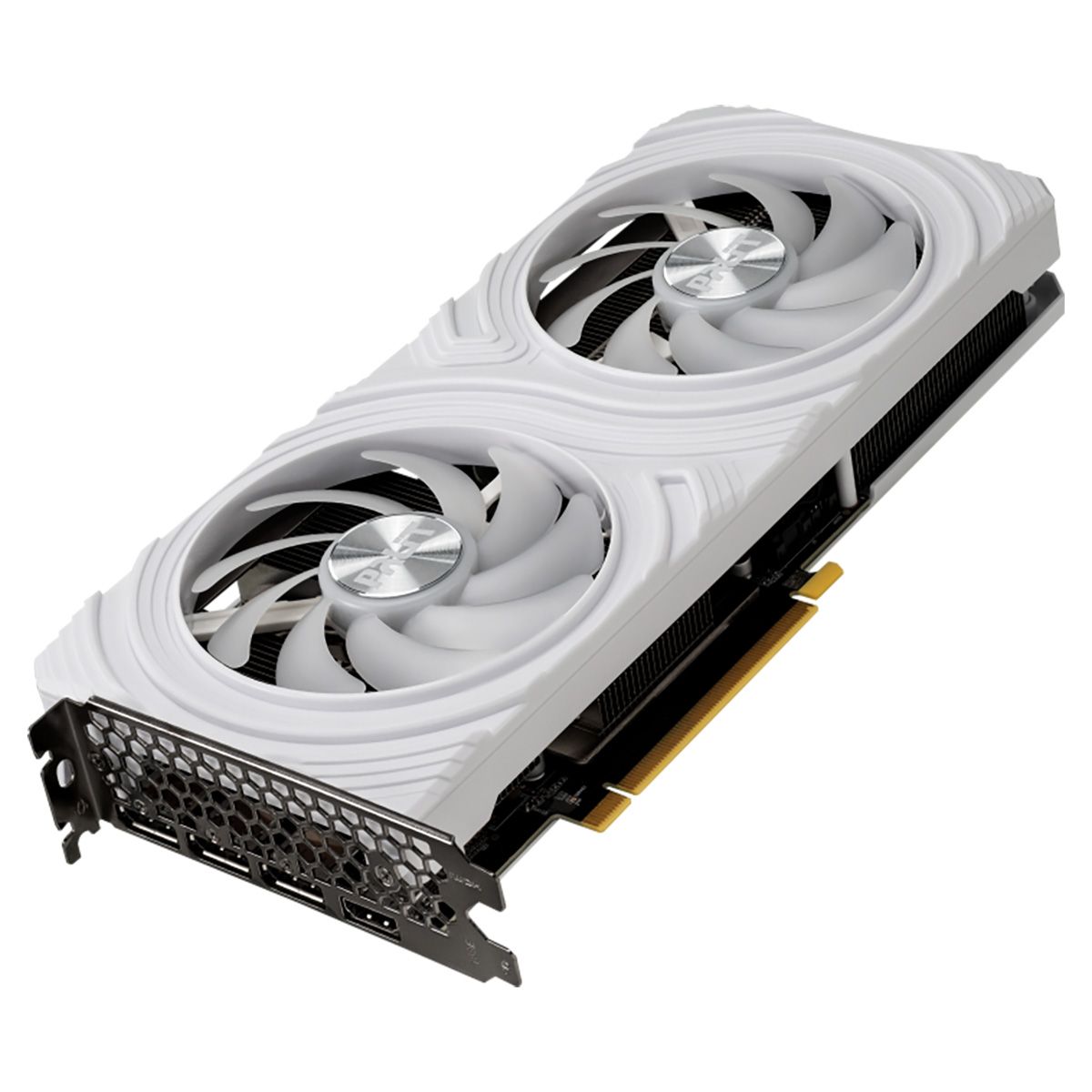 Видеокарта Palit RTX4060Ti White 8GB GDDR6 128bit 3xDP HDMI 3FAN RTL