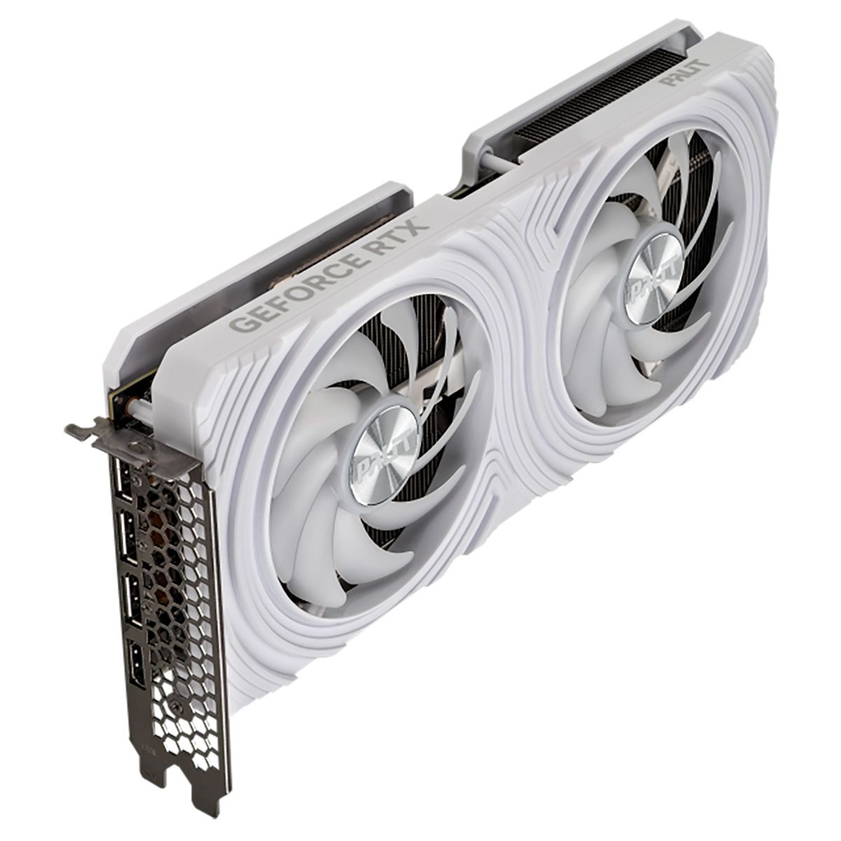 Видеокарта Palit RTX4060Ti White 8GB GDDR6 128bit 3xDP HDMI 3FAN RTL