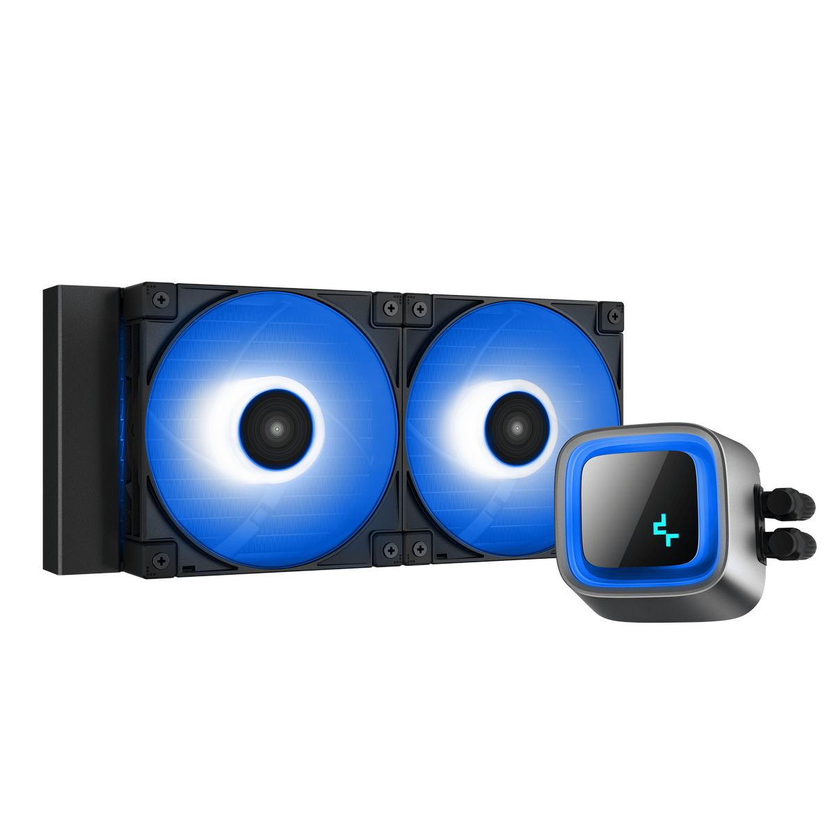 Жидкостная система охлаждения Deepcool LS520 R-LS520-BKAMNT-G-1 240mm, Intel LGA2066/2011-v3/2011/1700/1200/1151/1150/1155, AMD sTRX4/sTR4/AM5/AM4 (727484)