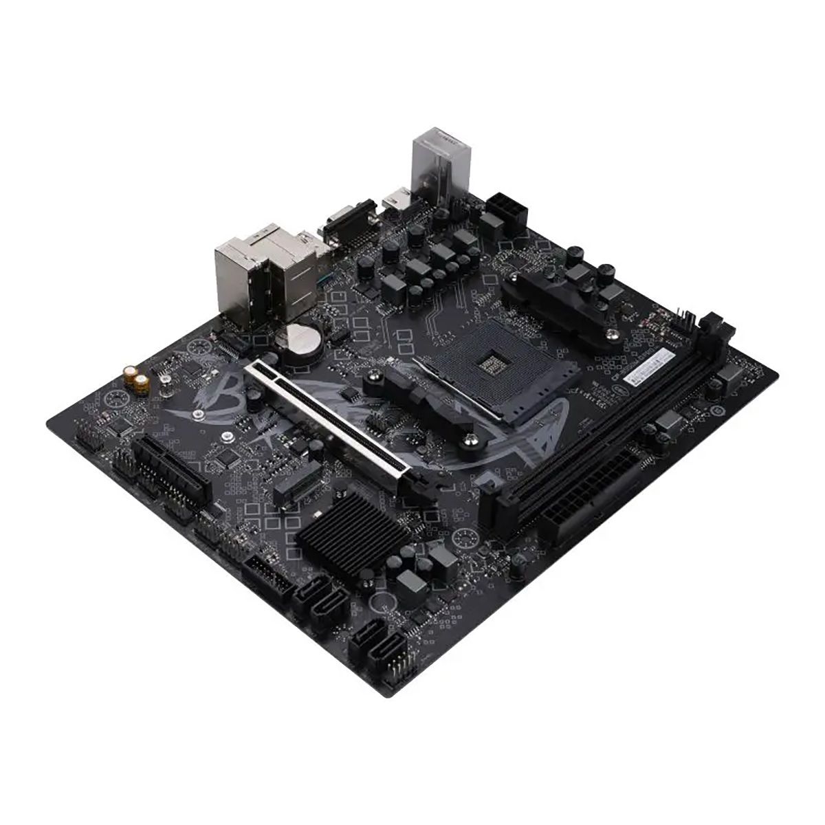 Материнская плата Colorful BATTLE-AX B550M-D PRO V14 B550, AM4, 2*DDR4, 1*PCIEx16, 1*PCIEx4, 1*M.2, 6*USB3.2Gen1, 6*USB2.0, 4*SATA3.0, 2.5G, VGA, HDMI, M-ATX, RTL