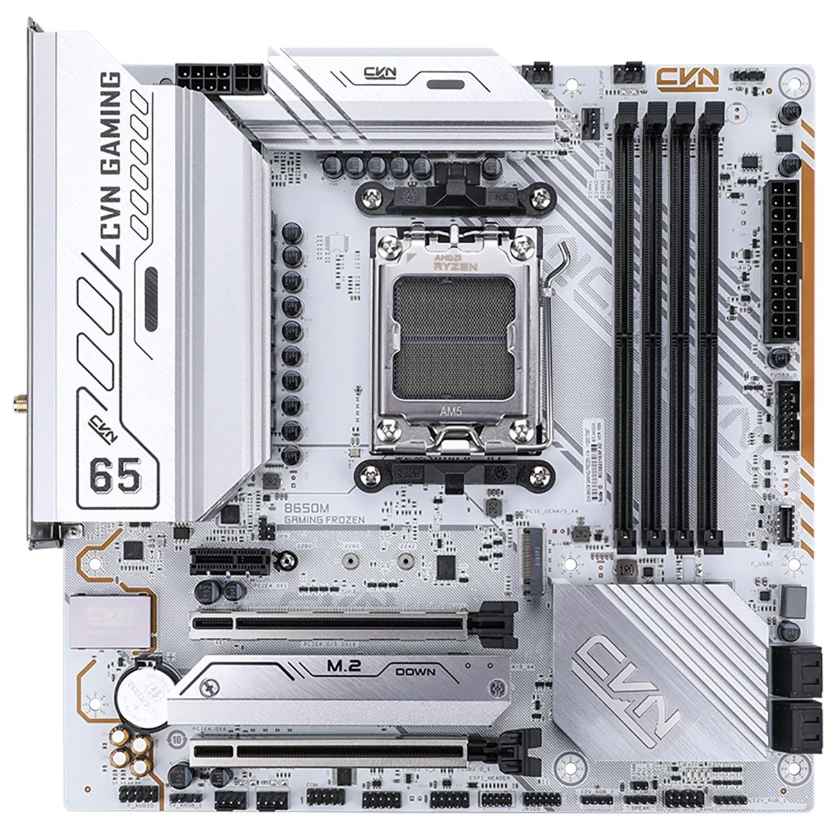 Материнская плата Colorful CVN B650M GAMING FROZEN V14 B650 AM5 mATX RTL