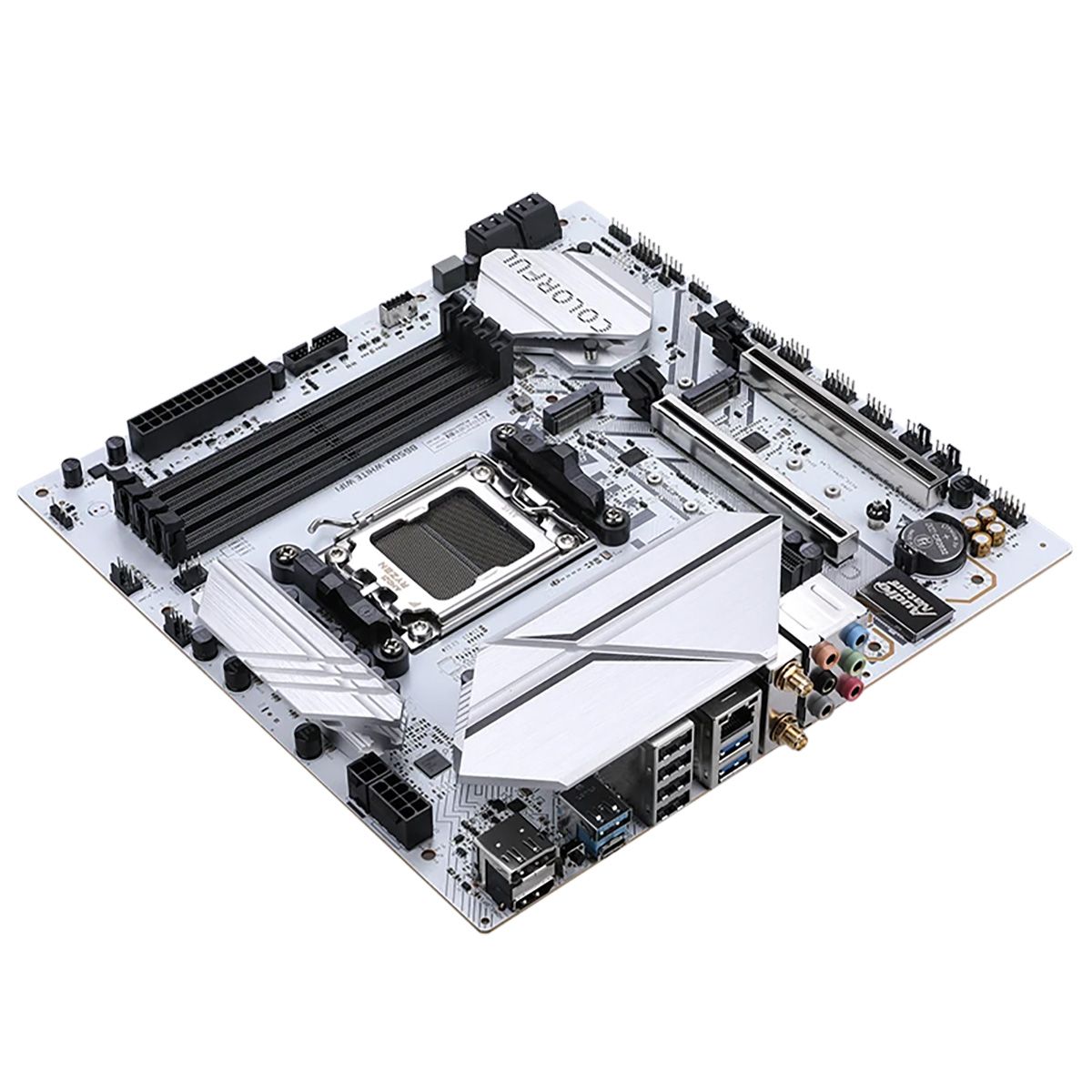 Материнская плата Colorful BATTLE-AX B650M-WHITE WIFI V14 B650 AM5 mATX RTL