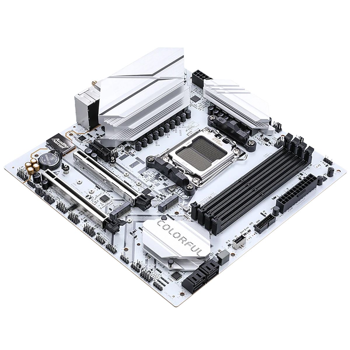Материнская плата Colorful BATTLE-AX B650M-WHITE WIFI V14 B650 AM5 mATX RTL