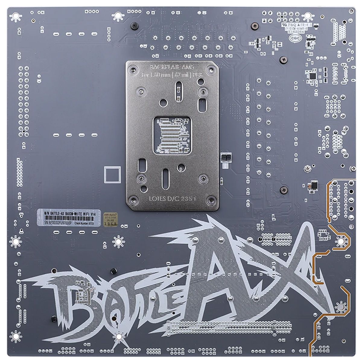 Материнская плата Colorful BATTLE-AX B650M-WHITE WIFI V14 B650 AM5 mATX RTL