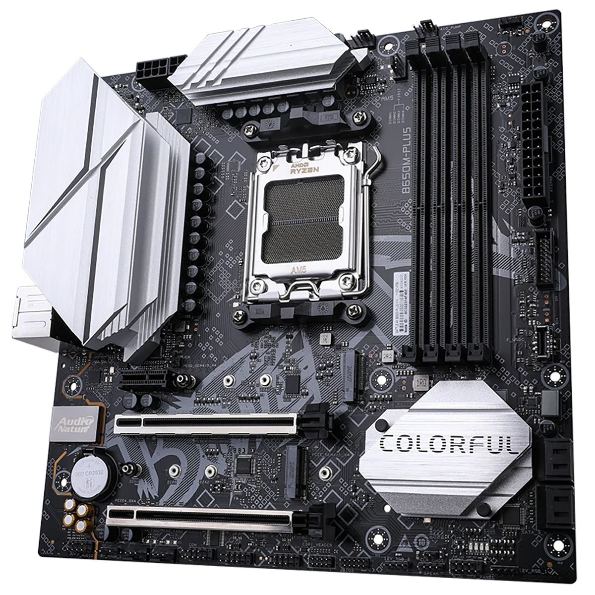 Материнская плата Colorful BATTLE-AX B650M-PLUS V14 B650 AM5 mATX RTL