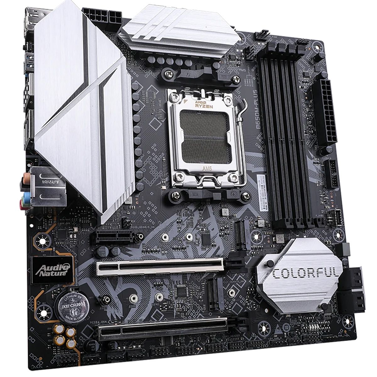 Материнская плата Colorful BATTLE-AX B650M-PLUS V14 B650 AM5 mATX RTL