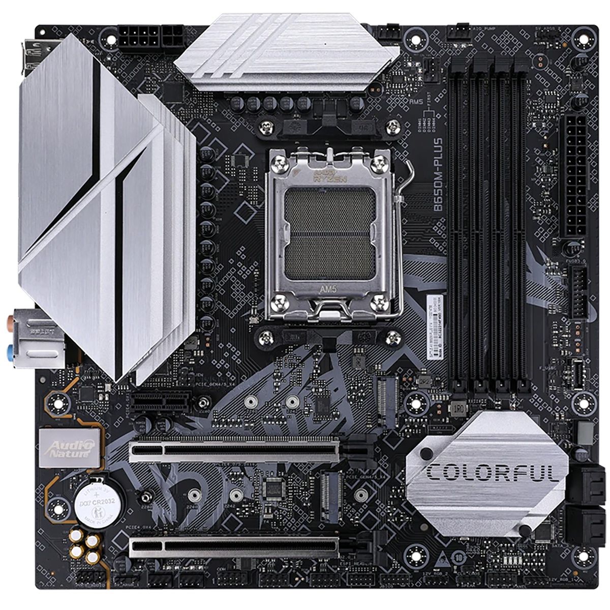 Материнская плата Colorful BATTLE-AX B650M-PLUS V14 B650 AM5 mATX RTL