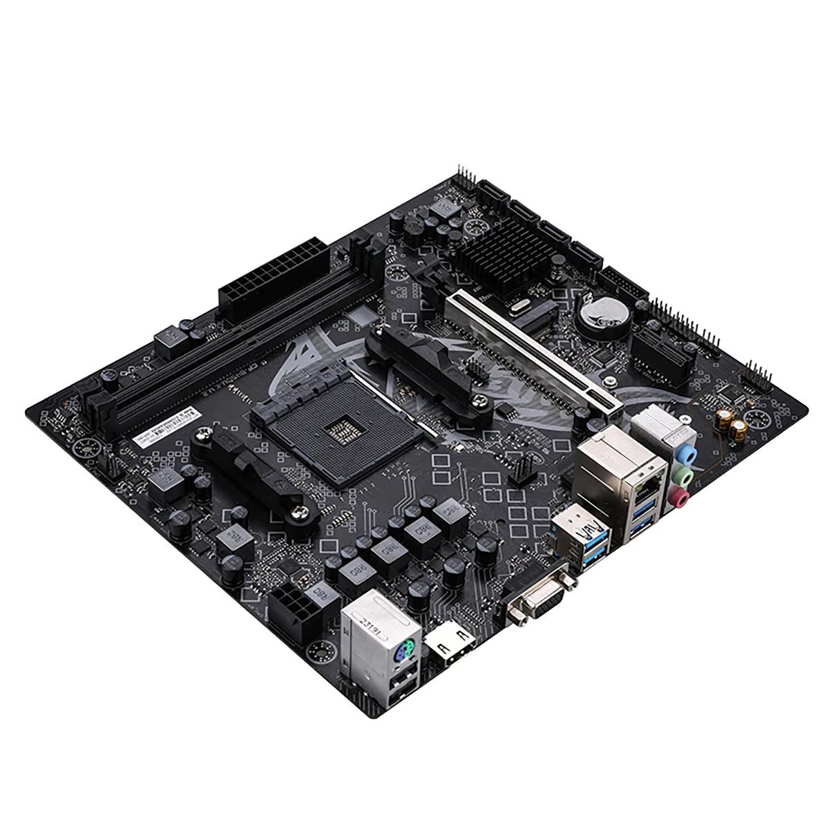 Материнская плата Colorful BATTLE-AX B450M-K M.2 V14 B450, AM4, 2*DDR4, 1*PCIEx16, 1*PCIEx1, 1*M.2, 6*USB3.2Gen1, 4*USB2.0, 4*SATA3.0, 1G, VGA, HDMI, M-ATX, RTL