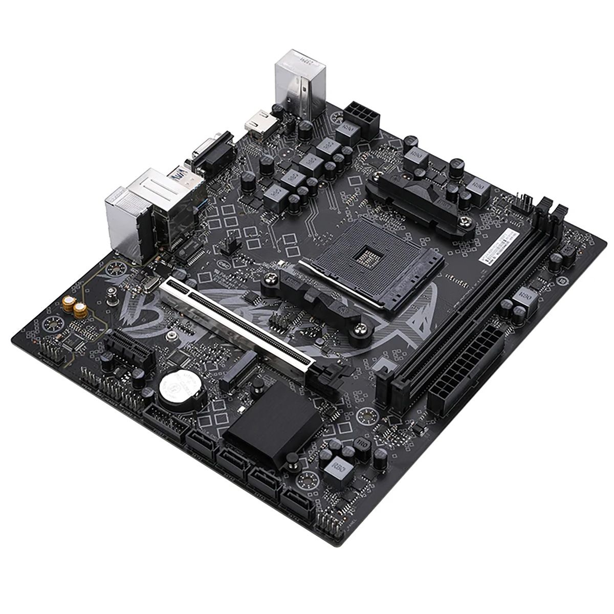 Материнская плата Colorful BATTLE-AX A520M-K M.2 V14 A520, AM4, 2*DDR4, 1*PCIEx16, 1*PCIEx1, 1*M.2, 6*USB3.2Gen1, 4*USB2.0, 4*SATA3.0, 1G, VGA, HDMI, M-ATX, RTL