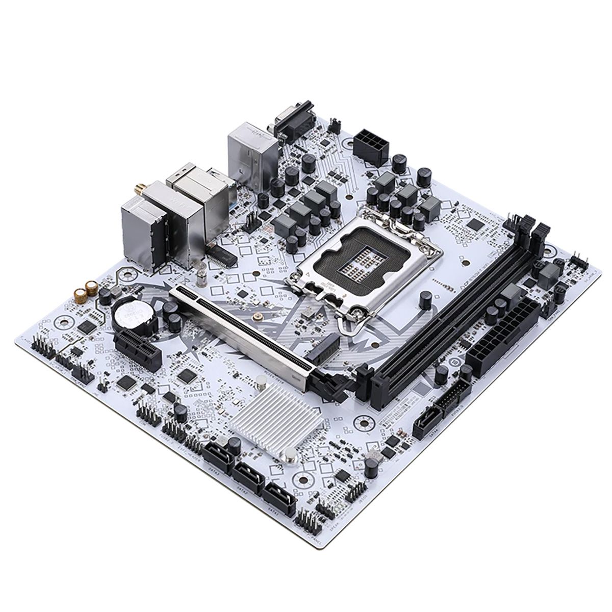 Материнская плата Colorful BATTLE-AX B760M-T WIFI V20 B760, LGA1700, 2*DDR4, 1*PCIEx16, 1*PCIEx1, 1*M.2, 6*USB3.2Gen1, 4*USB2.0, 4*SATA3.0, 1G, VGA, HDMI, M-ATX, RTL