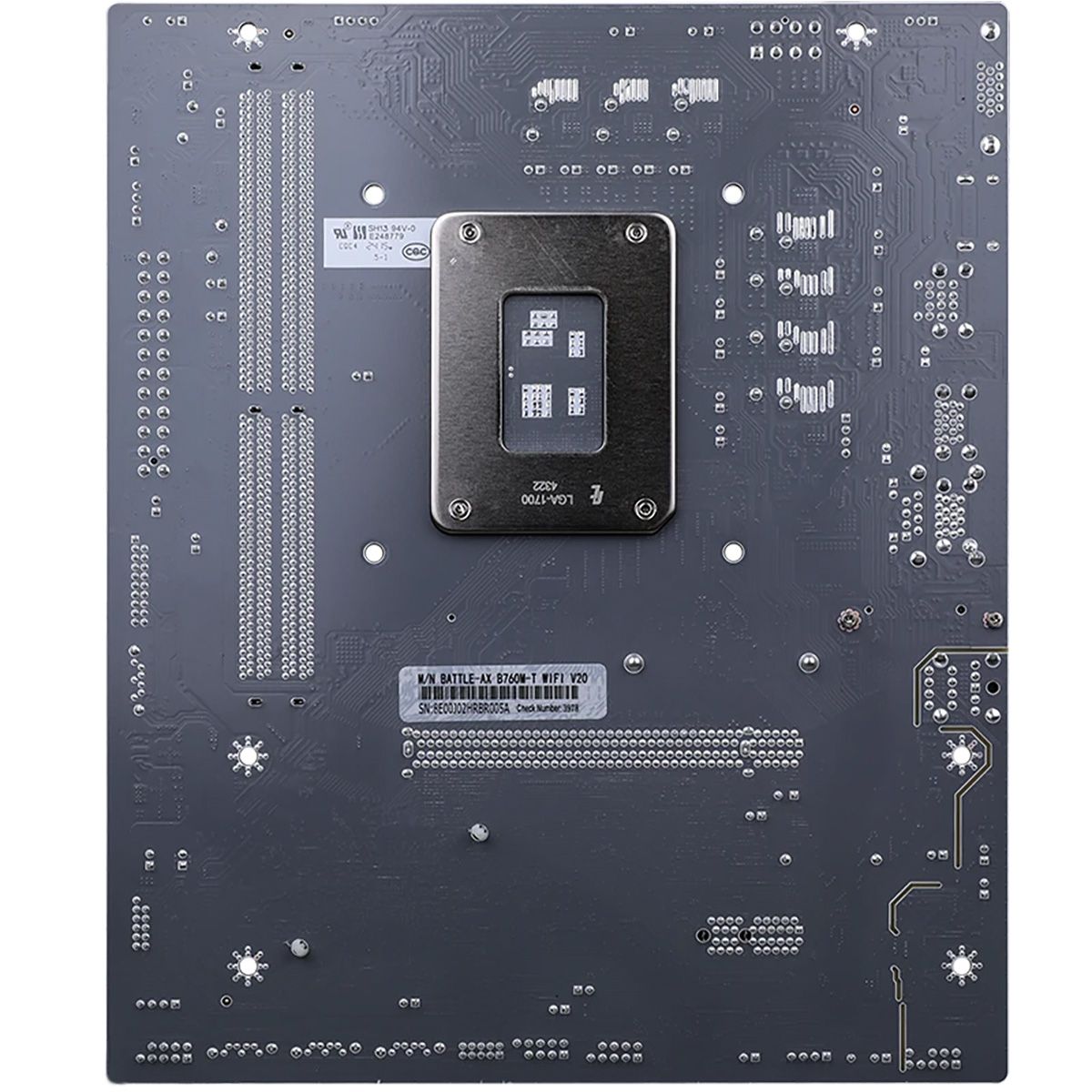 Материнская плата Colorful BATTLE-AX B760M-T WIFI V20 B760, LGA1700, 2*DDR4, 1*PCIEx16, 1*PCIEx1, 1*M.2, 6*USB3.2Gen1, 4*USB2.0, 4*SATA3.0, 1G, VGA, HDMI, M-ATX, RTL