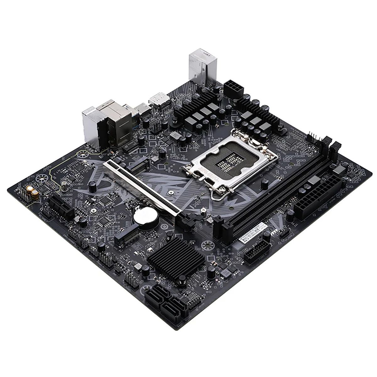 Материнская плата Colorful BATTLE-AX B760M-D PRO V20 B760, LGA1700, 2*DDR4, 1*PCIEx16, 1*PCIEx1, 2*M.2, 6*USB3.2Gen1, 4*USB2.0, 4*SATA3.0, 2.5G, DP, HDMI, M-ATX, RTL