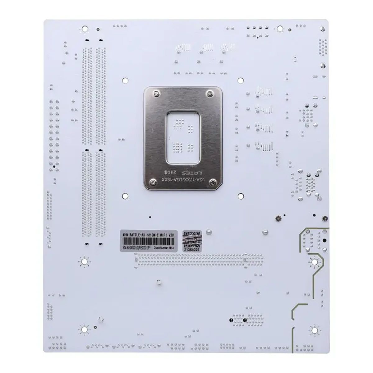 Материнская плата Colorful BATTLE-AX H610M-E WIFI V20 H610, LGA1700, 2*DDR4, 1*PCIEx16, 1*PCIEx1, 1*M.2, 4*USB3.2Gen1, 6*USB2.0, 4*SATA3.0, 1G, VGA, HDMI, M-ATX, RTL