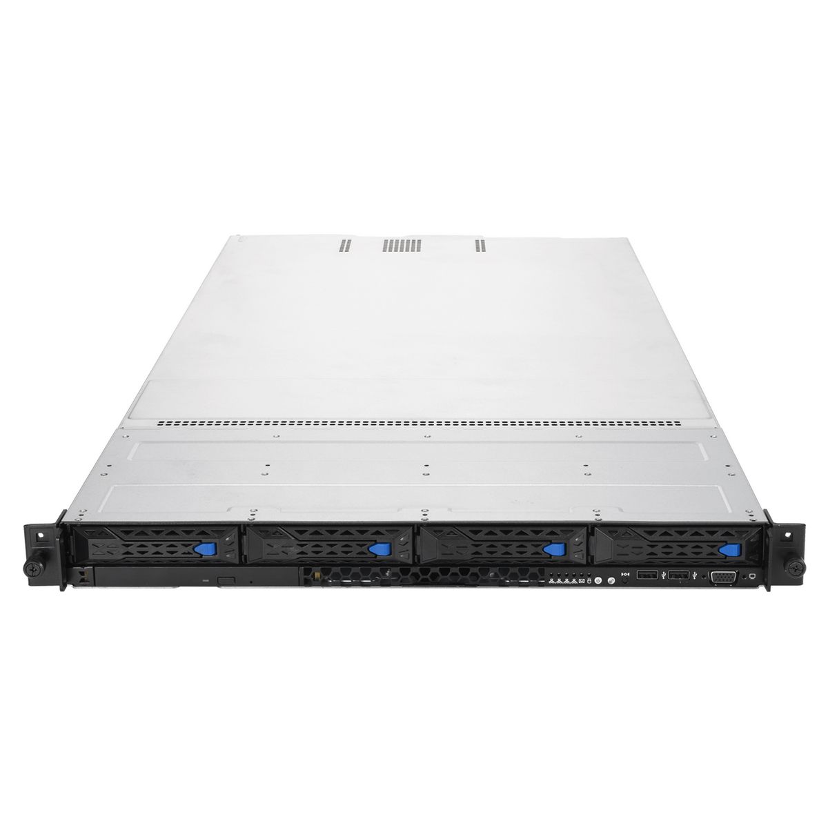 Платформа системного блока ASUS RS700-E10-RS4U 1x SFF8643 + 2x SFF8654x8, 4x trays (4x NVMe/SAS/SATA on the backplane, 4 NVMe to m/b), 1x OCP 3.0, 2x X710-AT2 10G, DVD-RW, 2x 1600W