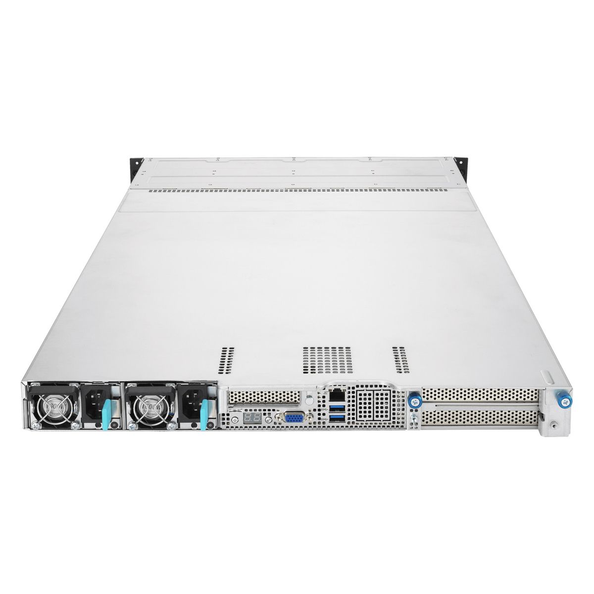 Платформа системного блока ASUS RS700-E10-RS4U 1x SFF8643 + 2x SFF8654x8, 4x trays (4x NVMe/SAS/SATA on the backplane, 4 NVMe to m/b), 1x OCP 3.0, 2x X710-AT2 10G, DVD-RW, 2x 1600W