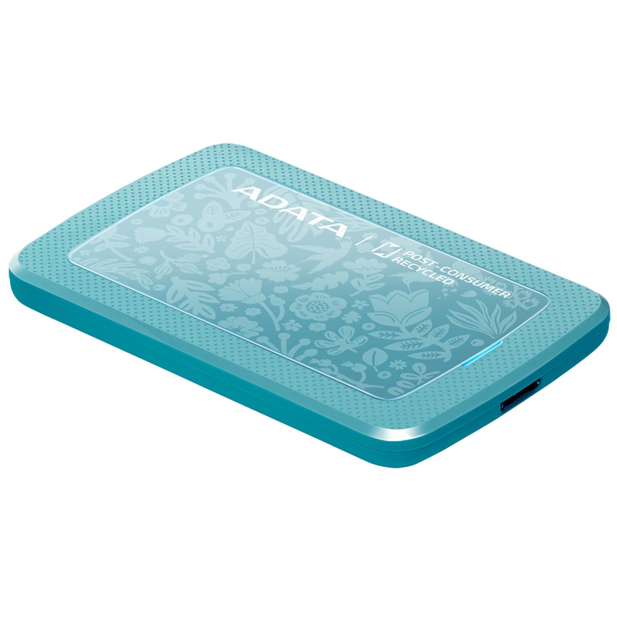 Жесткий диск внешний ADATA HC300 ECO External HDD 2TB 2.5" USB 3.2 Gen 1, green