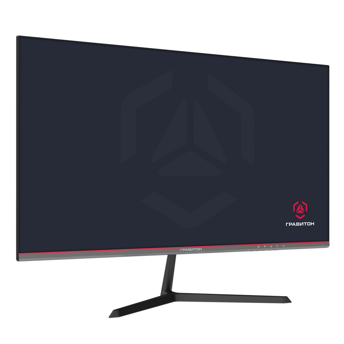 Монитор Гравитон 27' МН27Б IPS 1920x1080, 75 Гц, 5 мс, 16:9, 300 кд/м², 2×HDMI 2.0, USB-C (65 Вт PD), USB Hub (2×USB 2.0 + 1×USB-B), 3.5 Jack, динамики (2×3 Вт), HDR10, FreeSync, черно-красный, в реестре Минпромторга, фото2