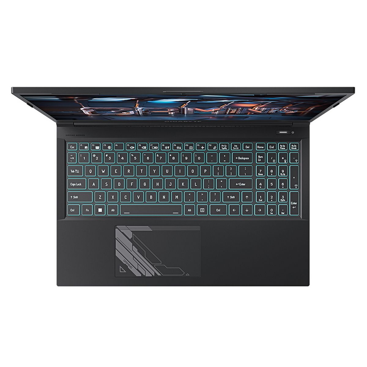 Ноутбук Gigabyte G5 MF Core i7-12650H/16GB/SSD512GB/15.6"/RTX 4050 6GB/IPS/FHD/144hz/Win11/Black (MF5-G2KZ353SH)