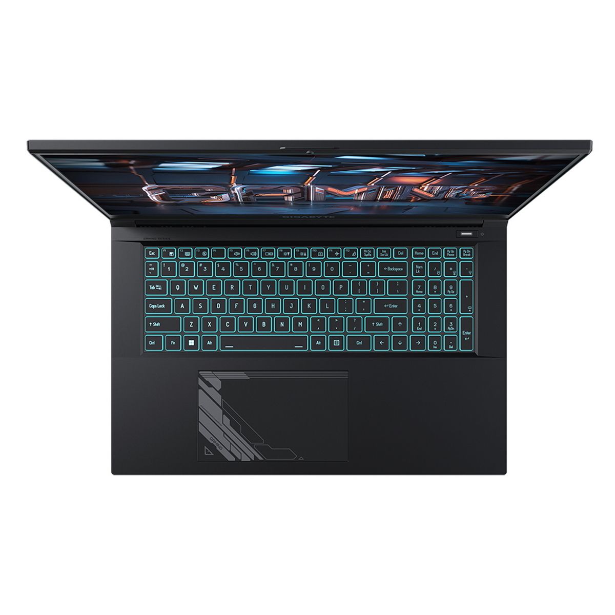 Ноутбук Gigabyte G7 MF Core i5-12500H/16Gb/SSD512Gb/17. 3"/RTX 4050 6Gb/IPS/FHD/144hz/noOS/black (MF-E2KZ213SD)