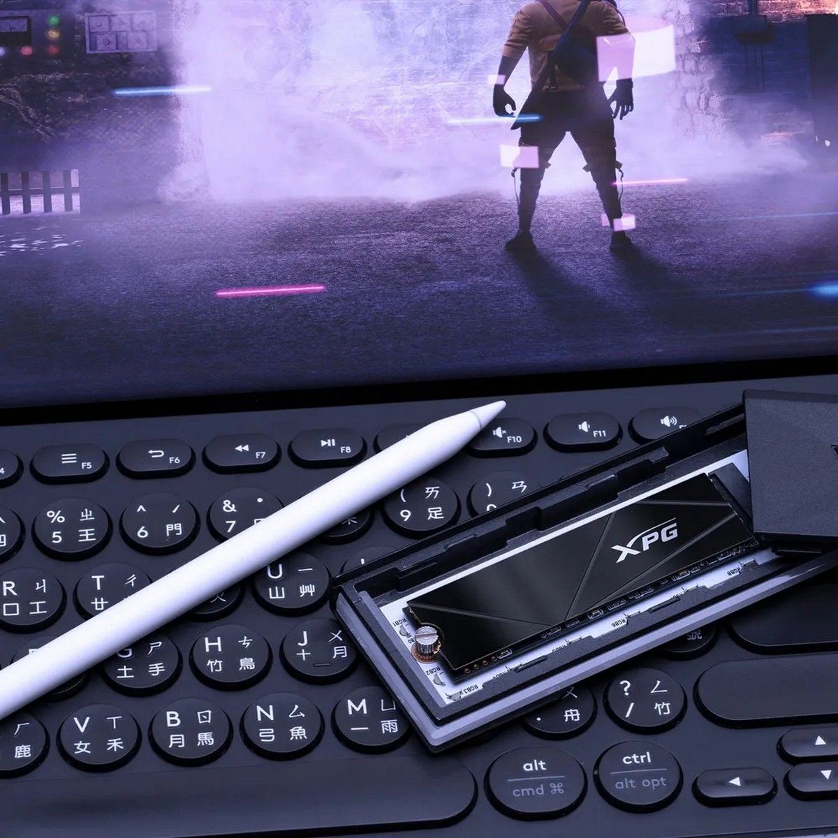 Твердотельный накопитель SSD ADATA M.2 2280 1TB XPG GAMMIX S50 Core PCIe Gen4x4 with NVMe 3500/2200, MTBF 1.5M, 3D ТLC NAND, 600TBW