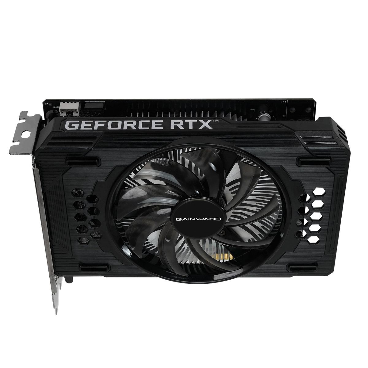 Видеокарта Gainward RTX3050 PEGASUS OC 6GB GDDR6 96bit DVI-D DP HDMI 1FAN RTL