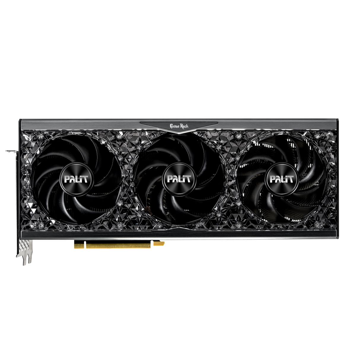 Видеокарта Palit RTX4070Ti SUPER GAMEROCK OMNIBLACK 16GB GDDR6X 256bit 3xDP HDMI 3FAN RTL