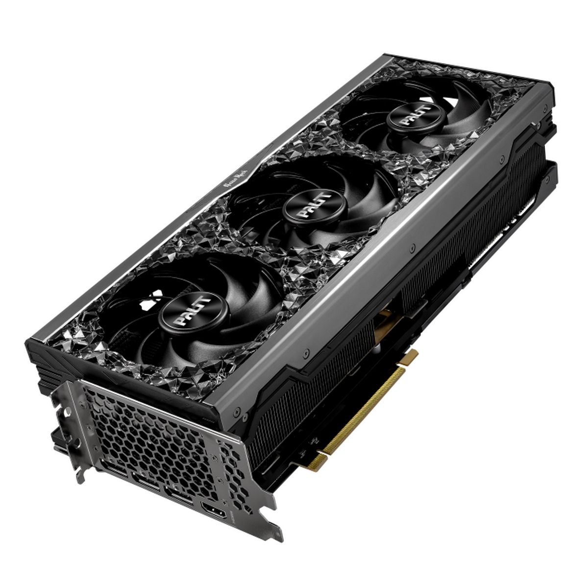 Видеокарта Palit RTX4070Ti SUPER GAMEROCK OMNIBLACK 16GB GDDR6X 256bit 3xDP HDMI 3FAN RTL