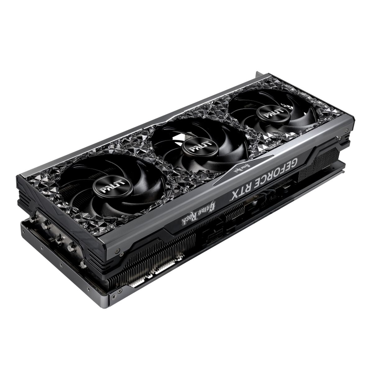 Видеокарта Palit RTX4070Ti SUPER GAMEROCK OMNIBLACK 16GB GDDR6X 256bit 3xDP HDMI 3FAN RTL