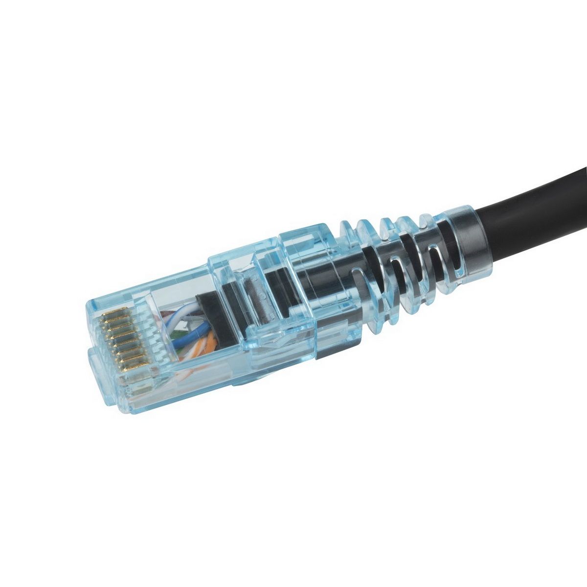 Кабельная сборка Hyperline PC-LPM-UTP-RJ45-RJ45-C6-0.5M-LSZH-BK Патч-корд U/UTP, Cat.6 (100% Fluke Component Tested), LSZH, 0.5 м, черный